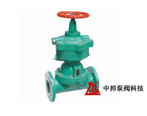 G641F46往復型氣動襯氟隔膜閥